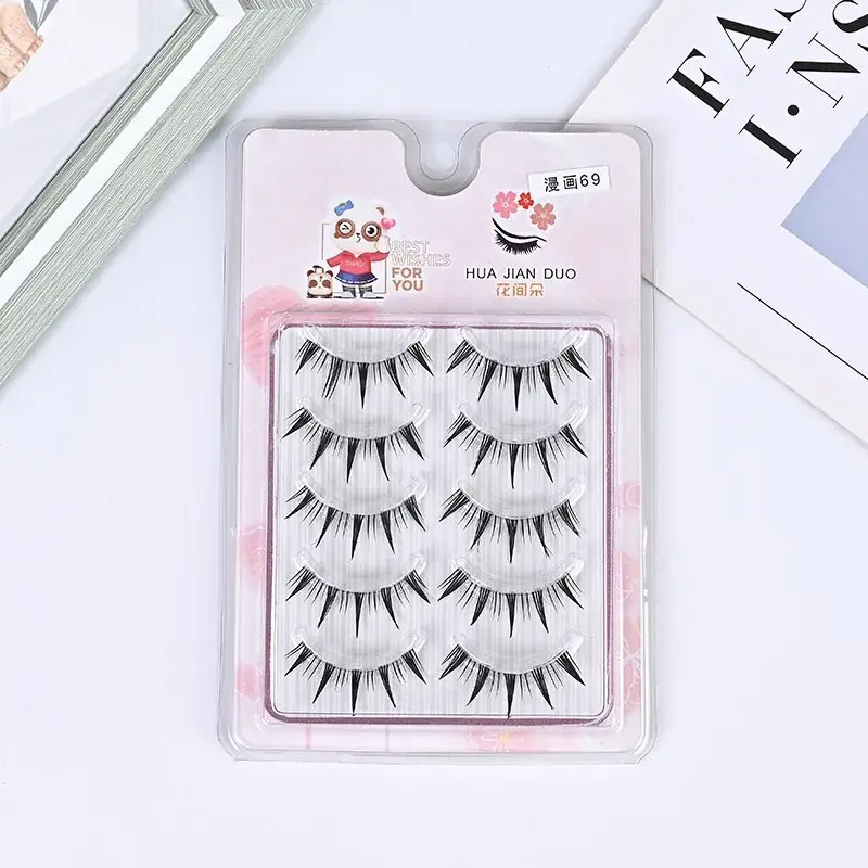 False Eyelashes 72 Pack Thick Soft Fish Line — feature 20