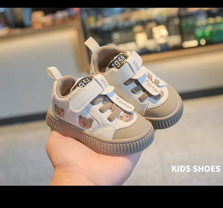Baby Sneakers White Soft Sole Anti-Fall 0-3Y — feature 14