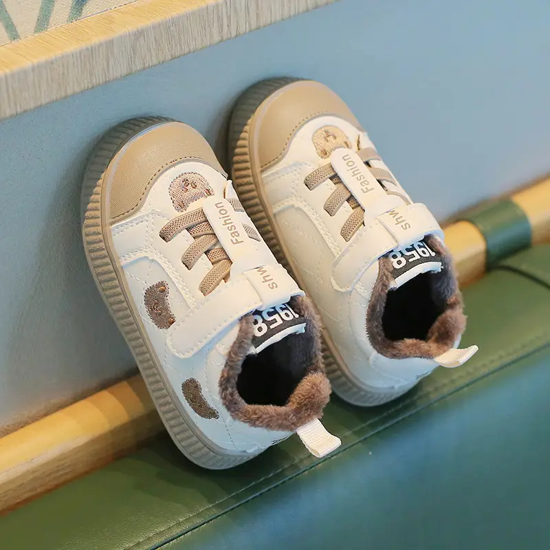 Baby Sneakers White Soft Sole Anti-Fall 0-3Y