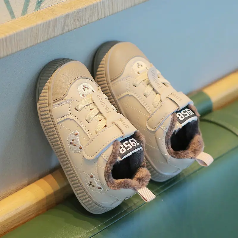 Baby Sneakers White Soft Sole Anti-Fall 0-3Y