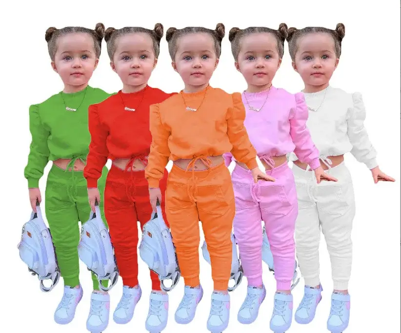 Kids Red Sweatshirt Suit 2025 New Arrival — feature 1