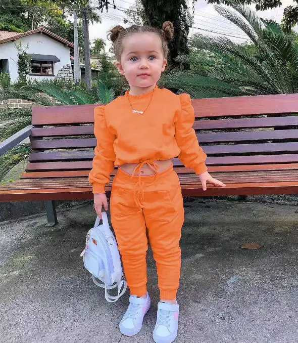 Kids Red Sweatshirt Suit 2025 New Arrival — feature 10