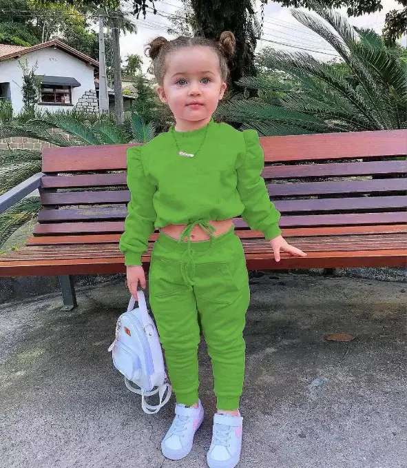 Kids Red Sweatshirt Suit 2025 New Arrival — feature 11