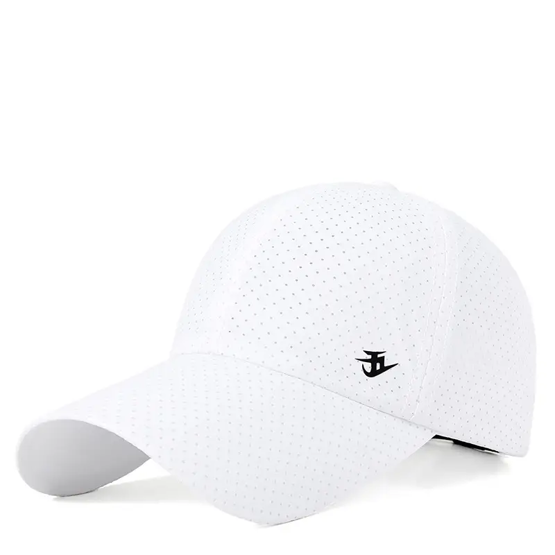 Men's Black Peak Cap Sun Proof Lightweight Baseball Cap - Image 4