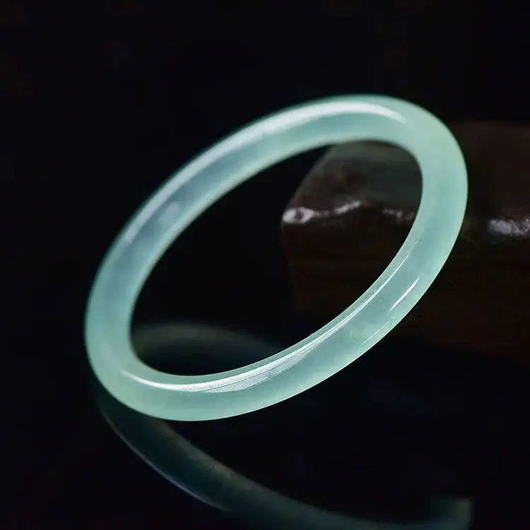 Pink Quartz Jade 8mm Ring Bracelet for Women - Image 5