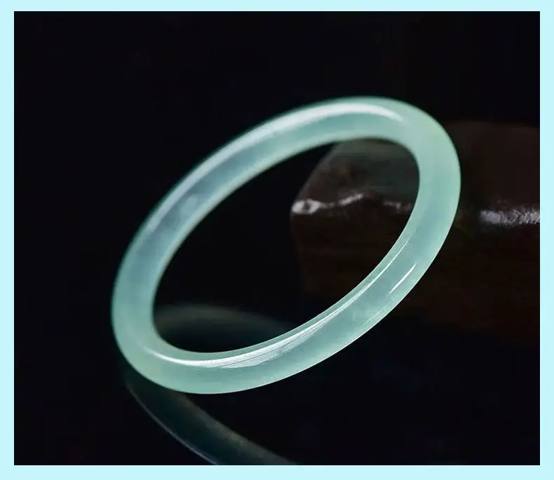 Pink Quartz Jade 8mm Ring Bracelet for Women — feature 4