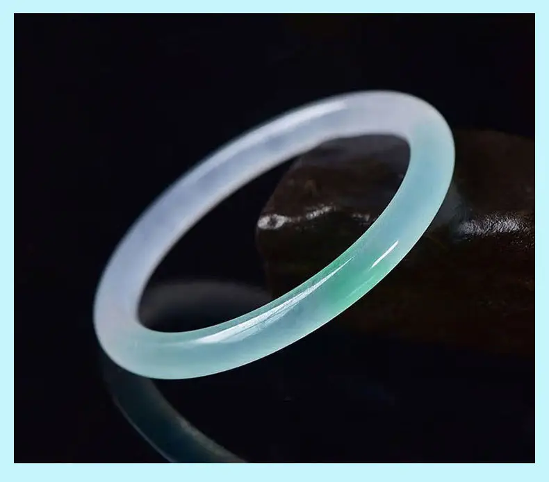 Pink Quartz Jade 8mm Ring Bracelet for Women — feature 5