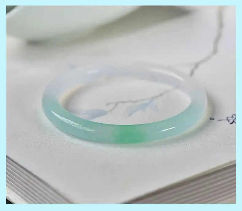 Pink Quartz Jade 8mm Ring Bracelet for Women — feature 8