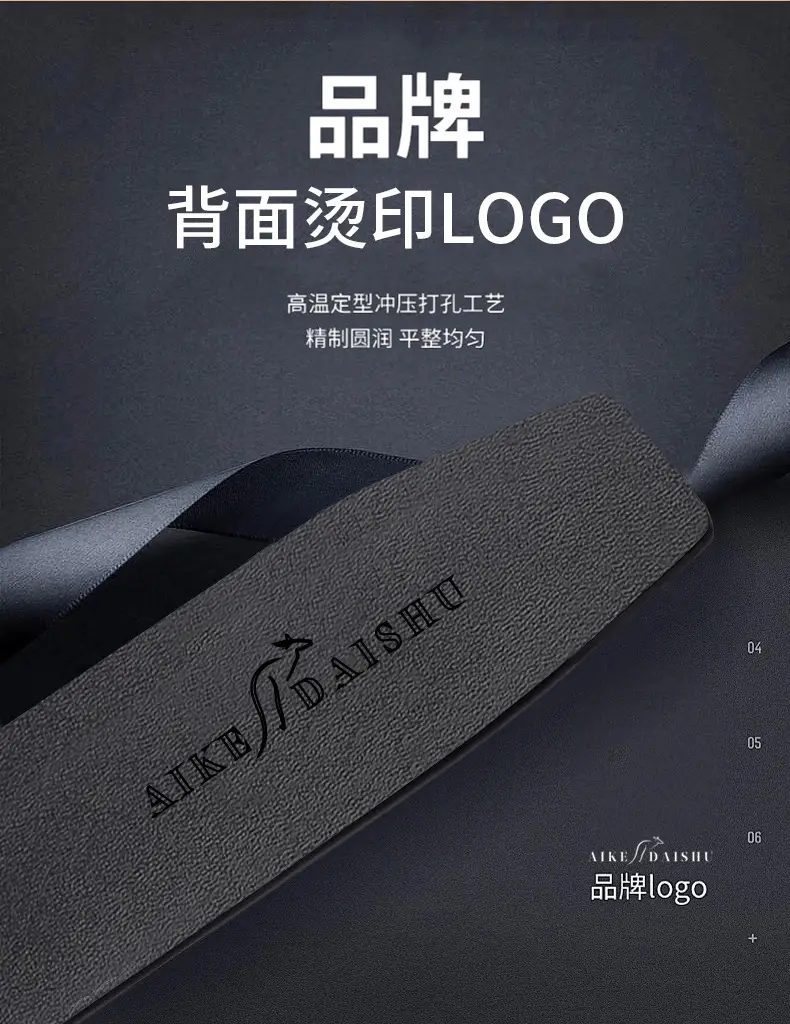 Men's Genuine Leather Belt with Gold Plated Buckle β feature 12