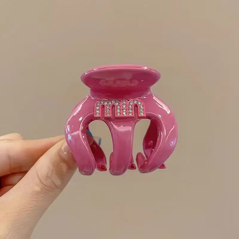 Miumiu Dopamine Hairpin Pumpkin Small Grab Clip — feature 5