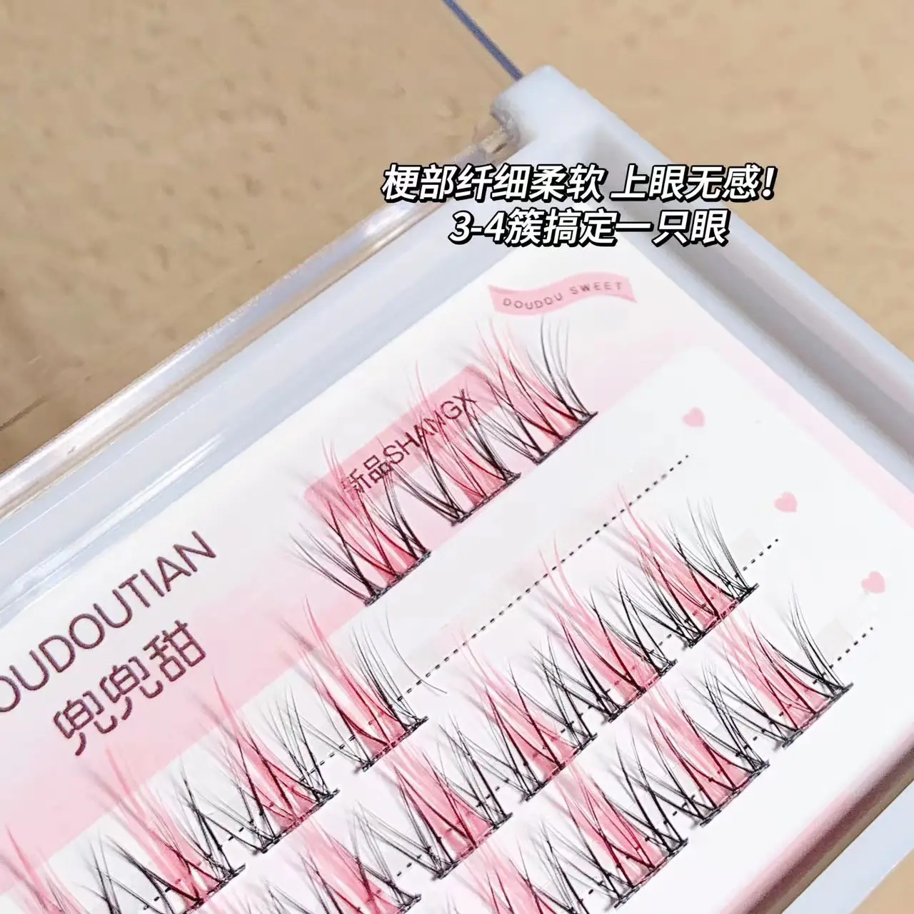 Sweet Color False Eyelashes for Women Natural Look - Image 4