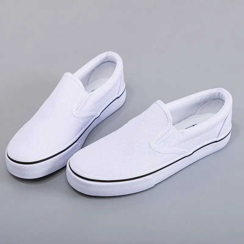 2025 Spring New All-Black Canvas Shoes for Women, Pure Black Flat Work Shoes, Casual Small Black Shoes, Trendy - Image 3