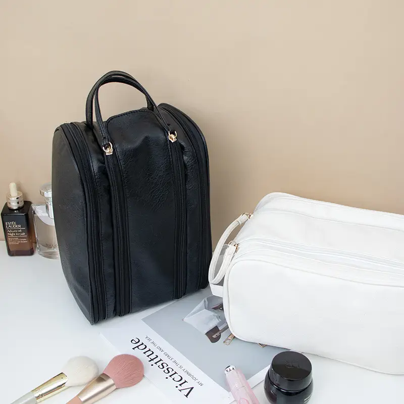 2025 Women's Large Cosmetic Bag Travel Portable Brush Storage — feature 29