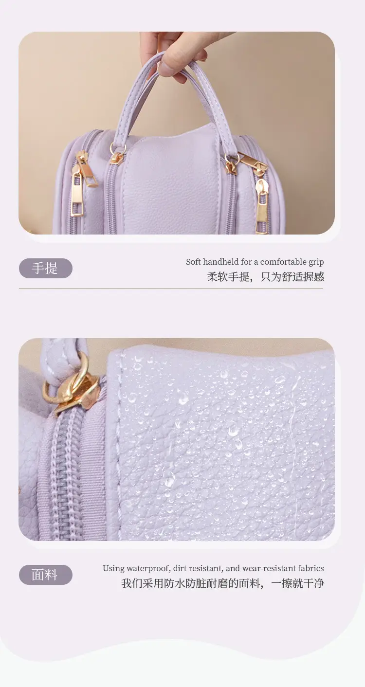 2025 Women's Large Cosmetic Bag Travel Portable Brush Storage — feature 36