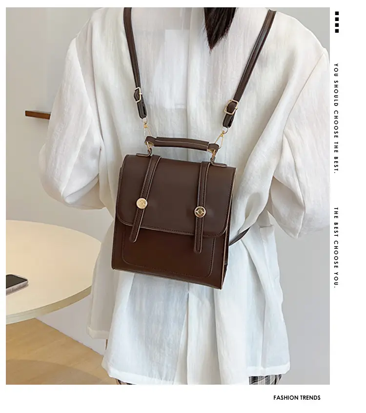 Women's White Leather Shoulder Bag 2023 New — feature 1