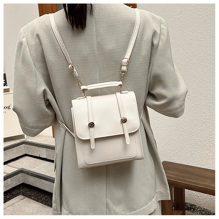 Women's White Leather Shoulder Bag 2023 New — feature 14