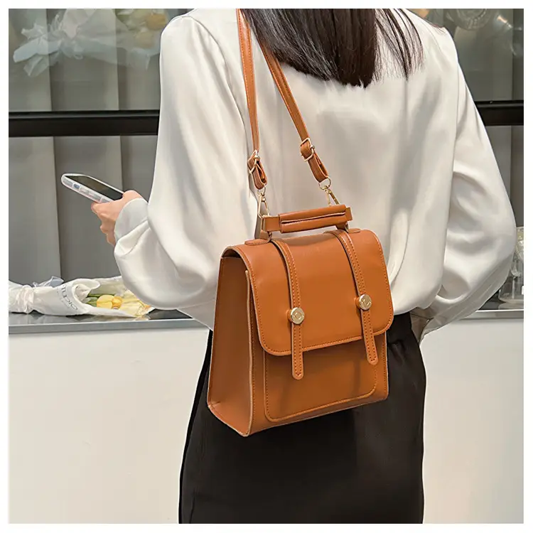 Women's White Leather Shoulder Bag 2023 New — feature 16