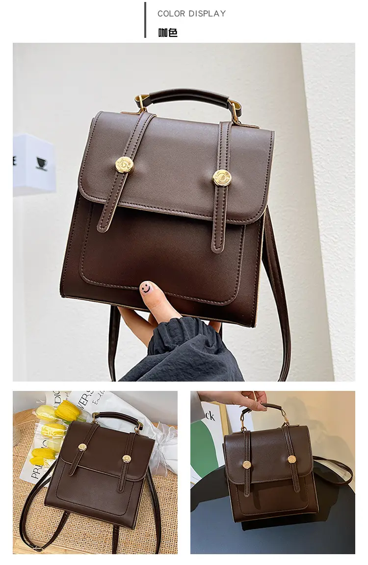 Women's White Leather Shoulder Bag 2023 New — feature 20