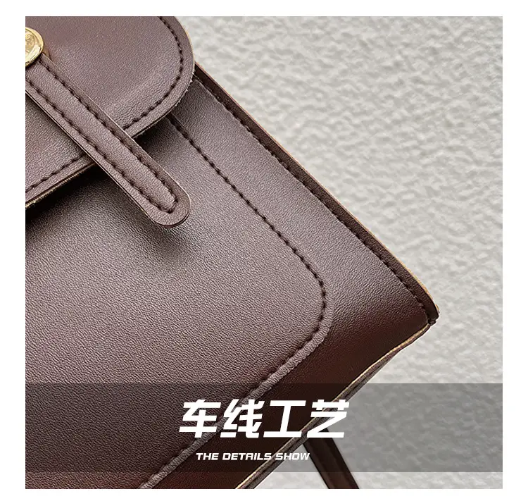 Women's White Leather Shoulder Bag 2023 New — feature 4