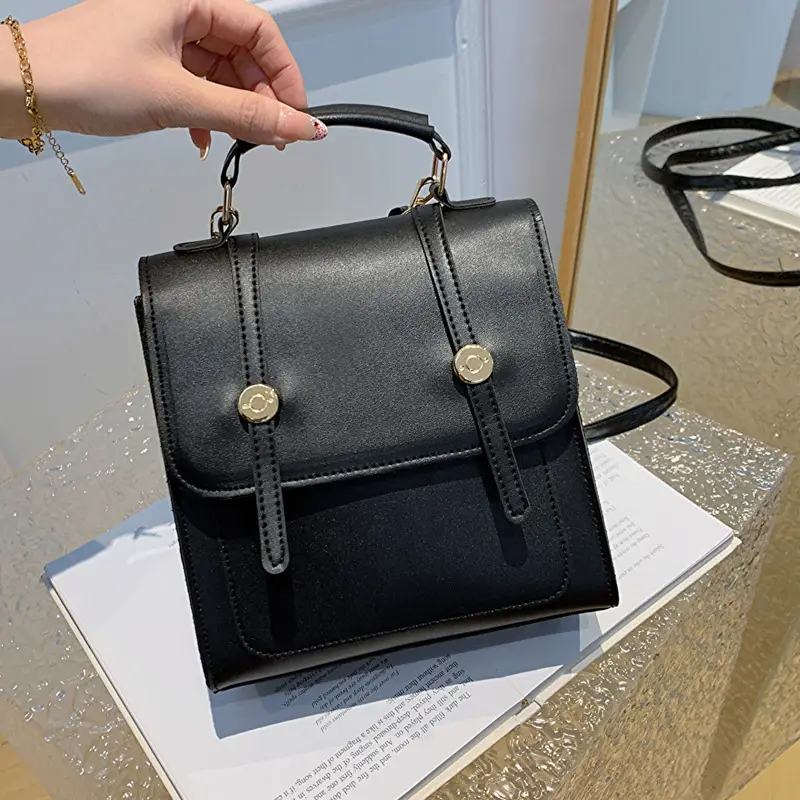 Women's White Leather Shoulder Bag 2023 New - Image 2