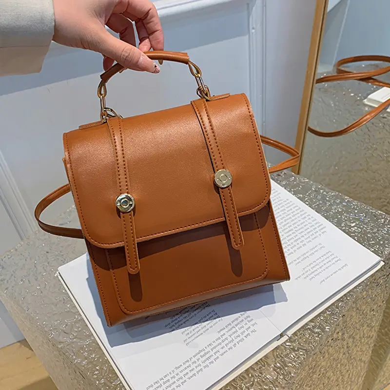 Women's White Leather Shoulder Bag 2023 New - Image 4