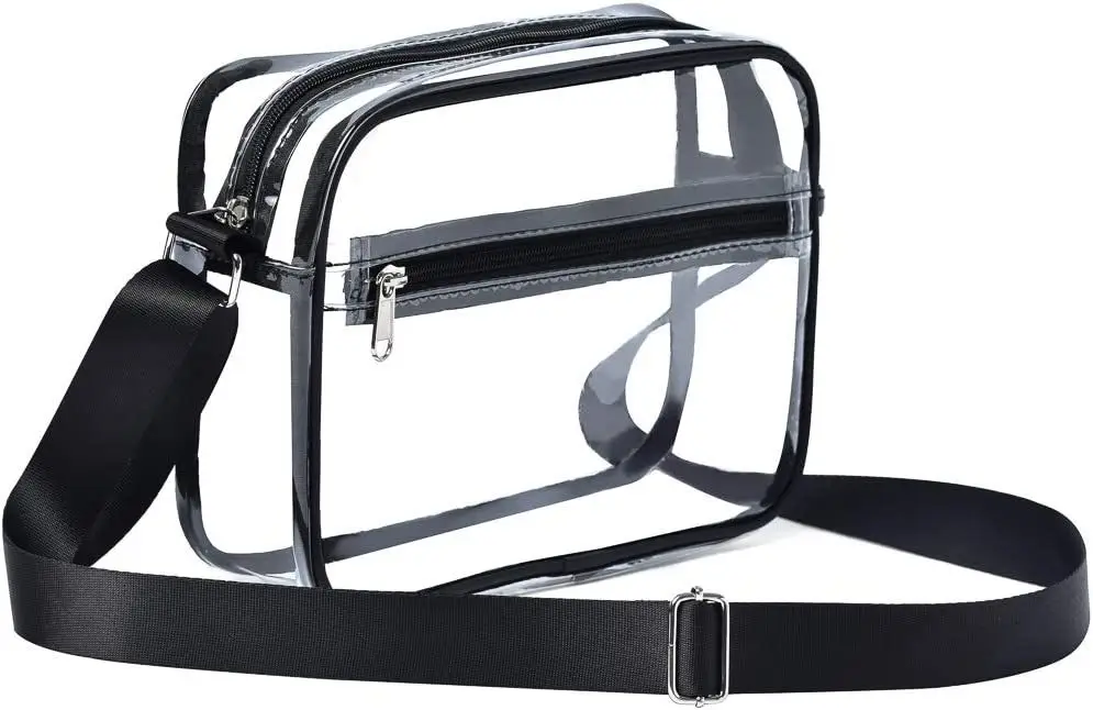 Clear PVC Shoulder Bag for Men Women Waterproof Storage — feature 21