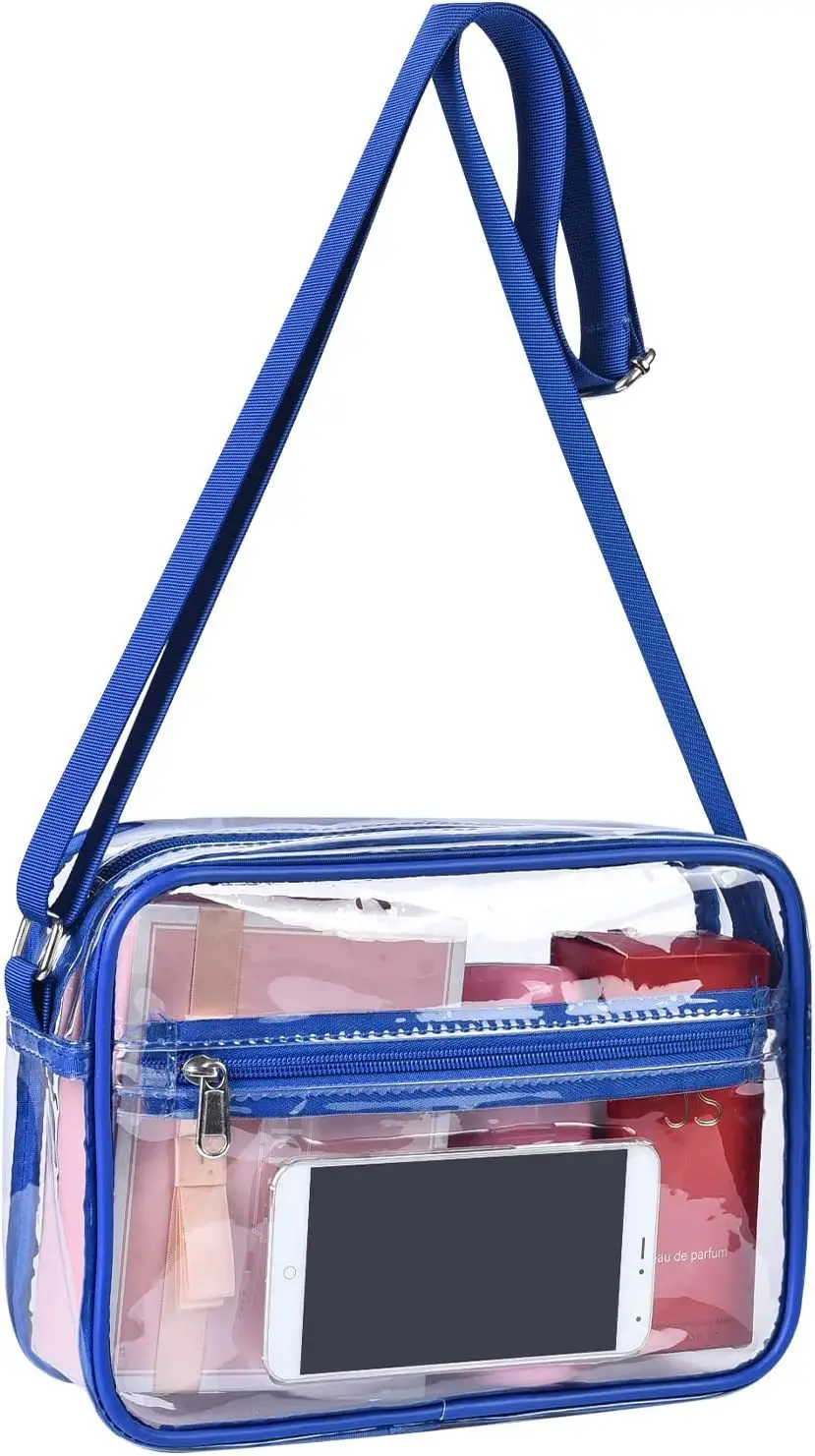 Clear PVC Shoulder Bag for Men Women Waterproof Storage — feature 28