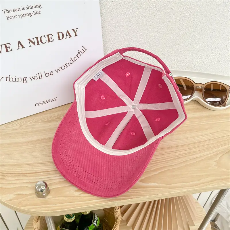 Men's Light Weight Baseball Caps Solid Color