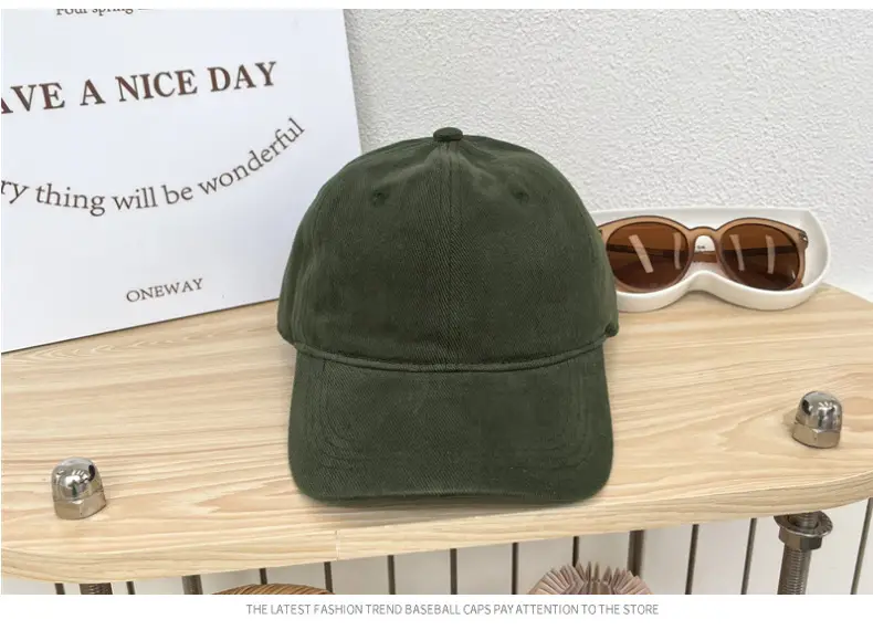 Men's Light Weight Baseball Caps Solid Color — feature 11