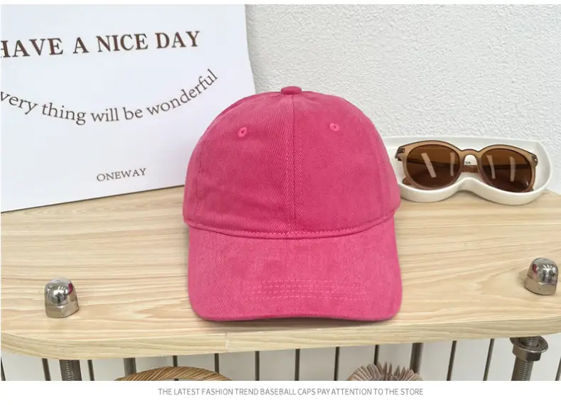 Men's Light Weight Baseball Caps Solid Color — feature 12