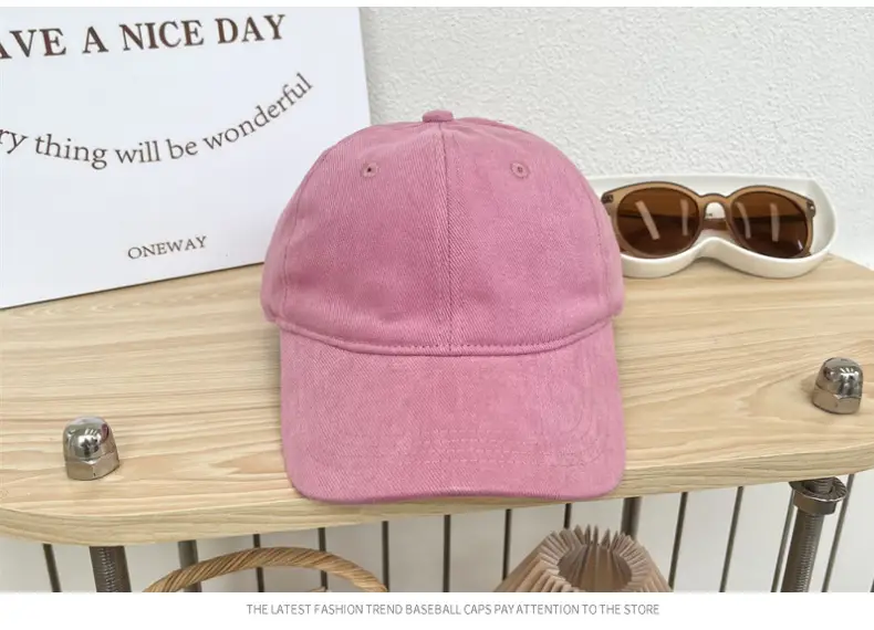 Men's Light Weight Baseball Caps Solid Color — feature 14