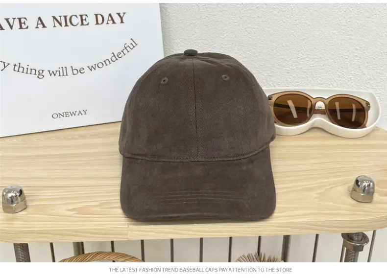 Men's Light Weight Baseball Caps Solid Color — feature 15