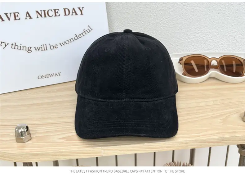 Men's Light Weight Baseball Caps Solid Color — feature 16