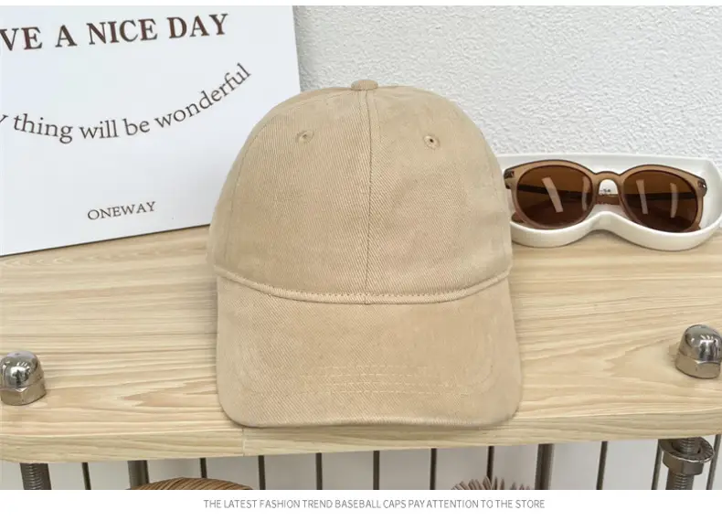 Men's Light Weight Baseball Caps Solid Color — feature 17