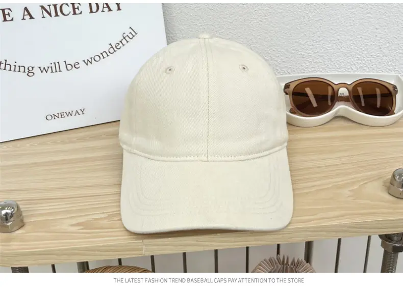 Men's Light Weight Baseball Caps Solid Color — feature 18