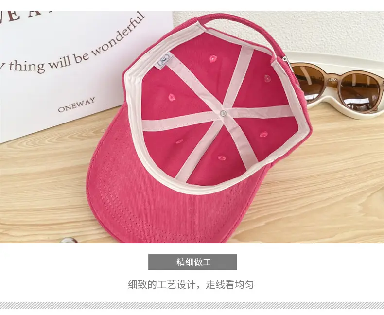 Men's Light Weight Baseball Caps Solid Color — feature 7