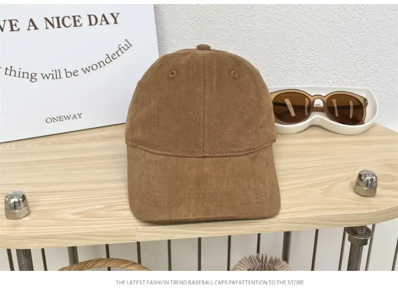 Men's Light Weight Baseball Caps Solid Color — feature 9