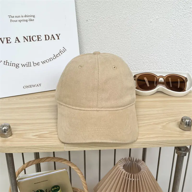 Men's Light Weight Baseball Caps Solid Color