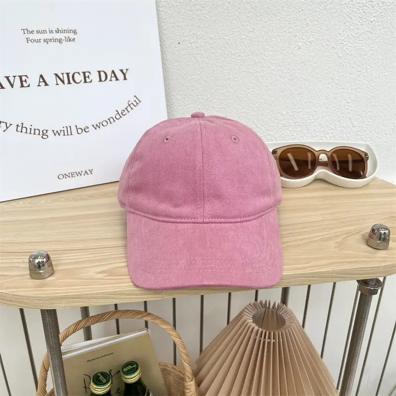 Men's Light Weight Baseball Caps Solid Color