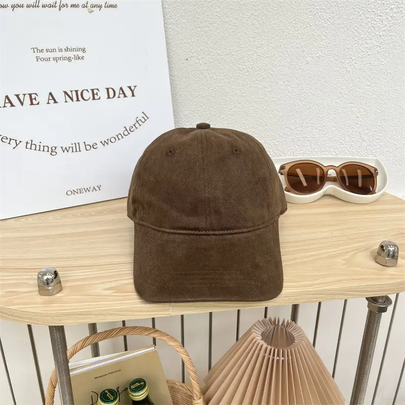 Men's Light Weight Baseball Caps Solid Color