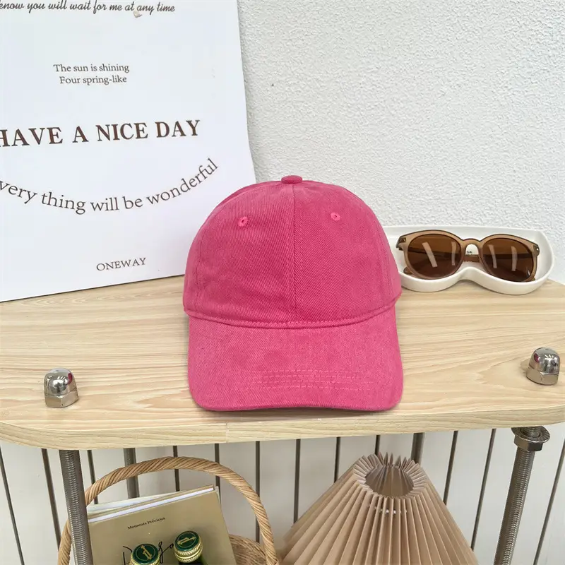 Men's Light Weight Baseball Caps Solid Color