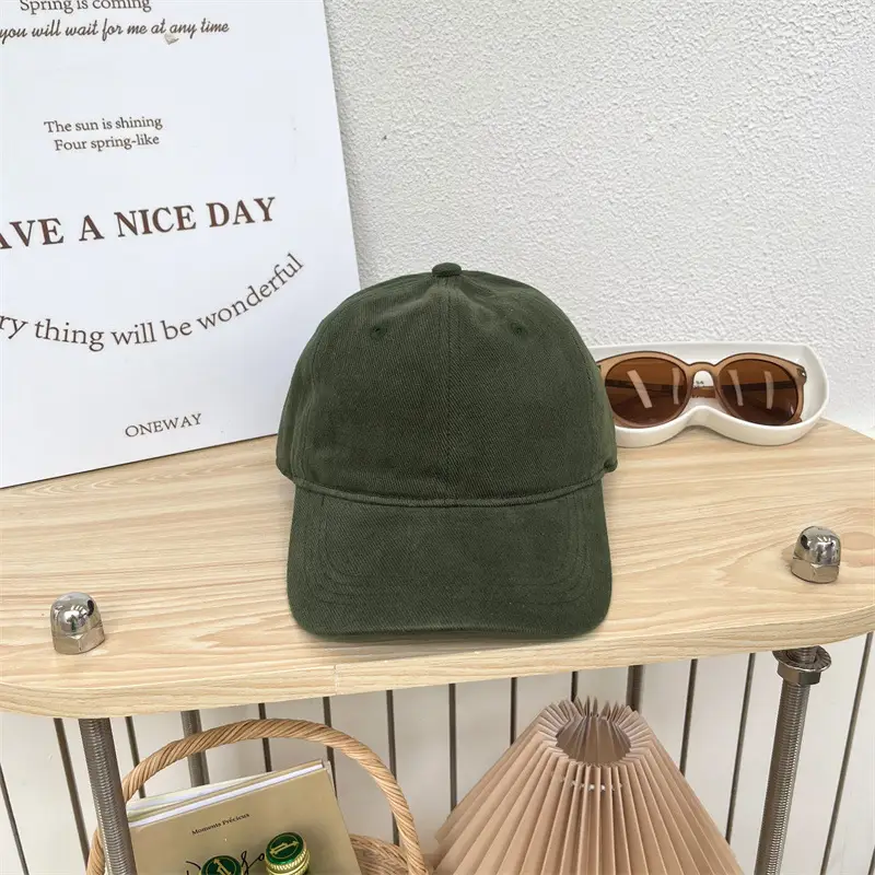 Men's Light Weight Baseball Caps Solid Color