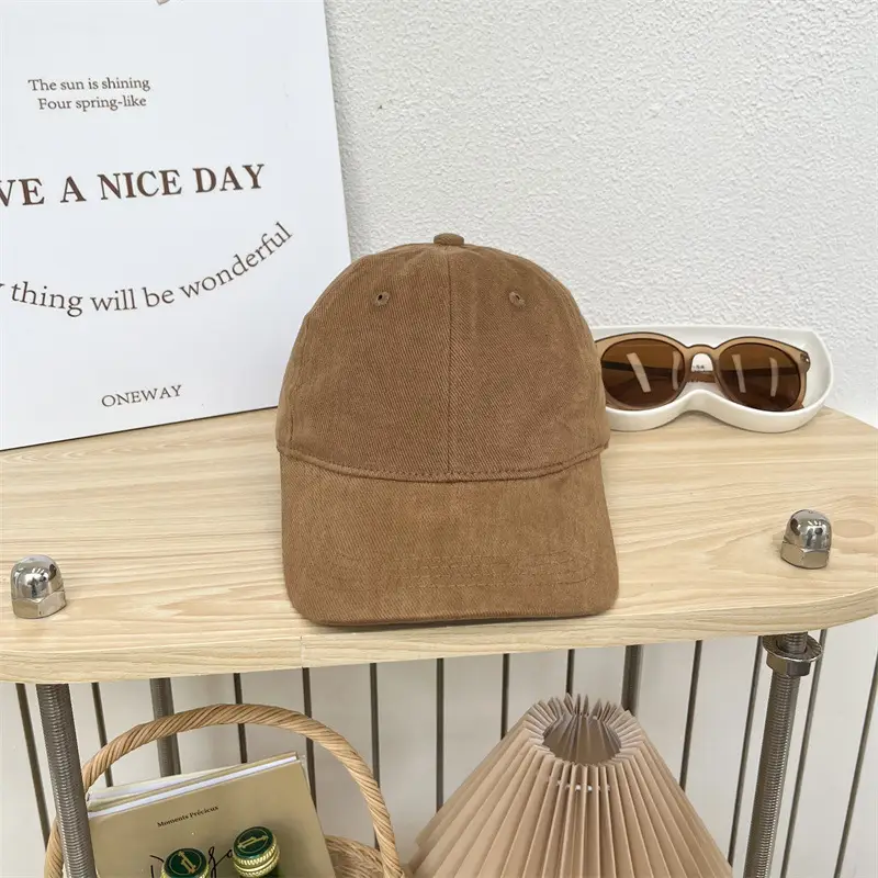 Men's Light Weight Baseball Caps Solid Color