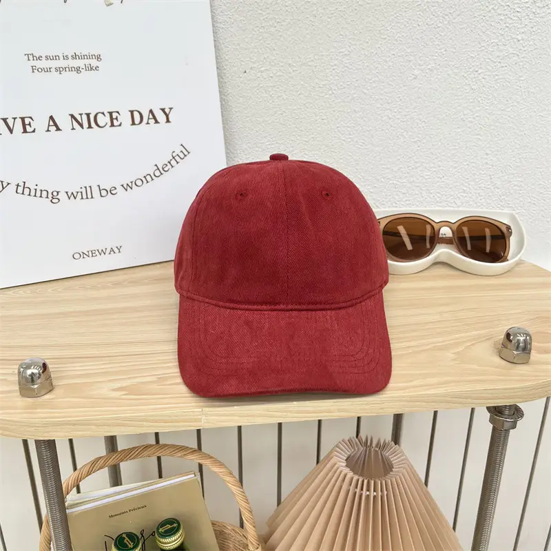 Men's Light Weight Baseball Caps Solid Color