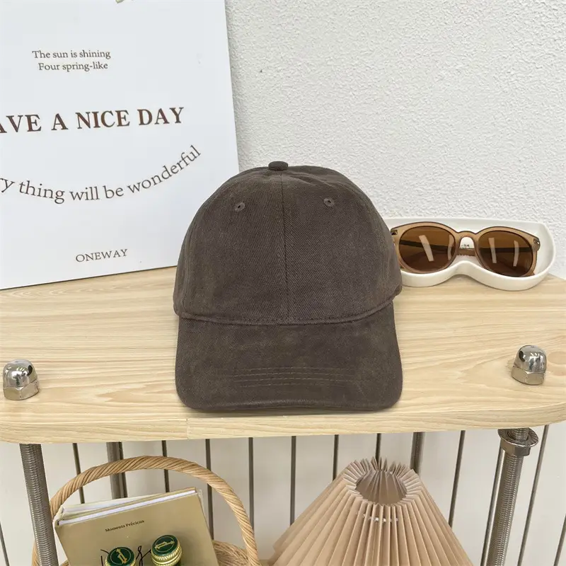 Men's Light Weight Baseball Caps Solid Color