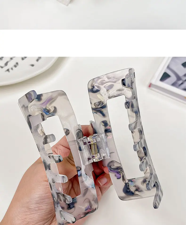 Berphiya Large Acrylic Hair Grab Clip 30g — feature 10