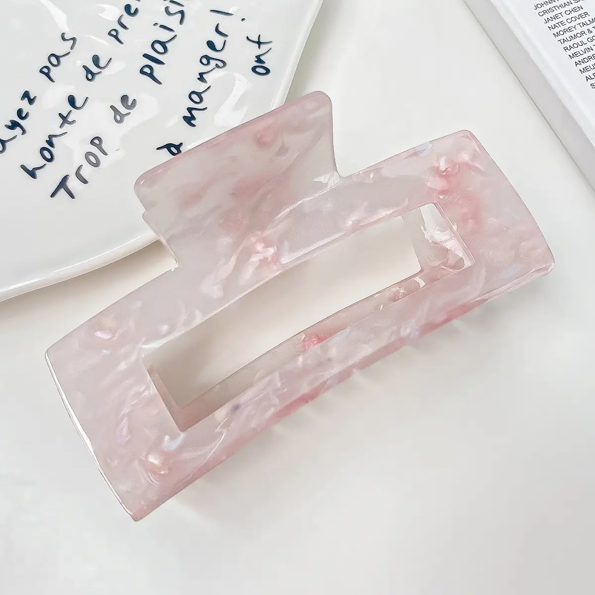 Berphiya Large Acrylic Hair Grab Clip 30g - Image 10