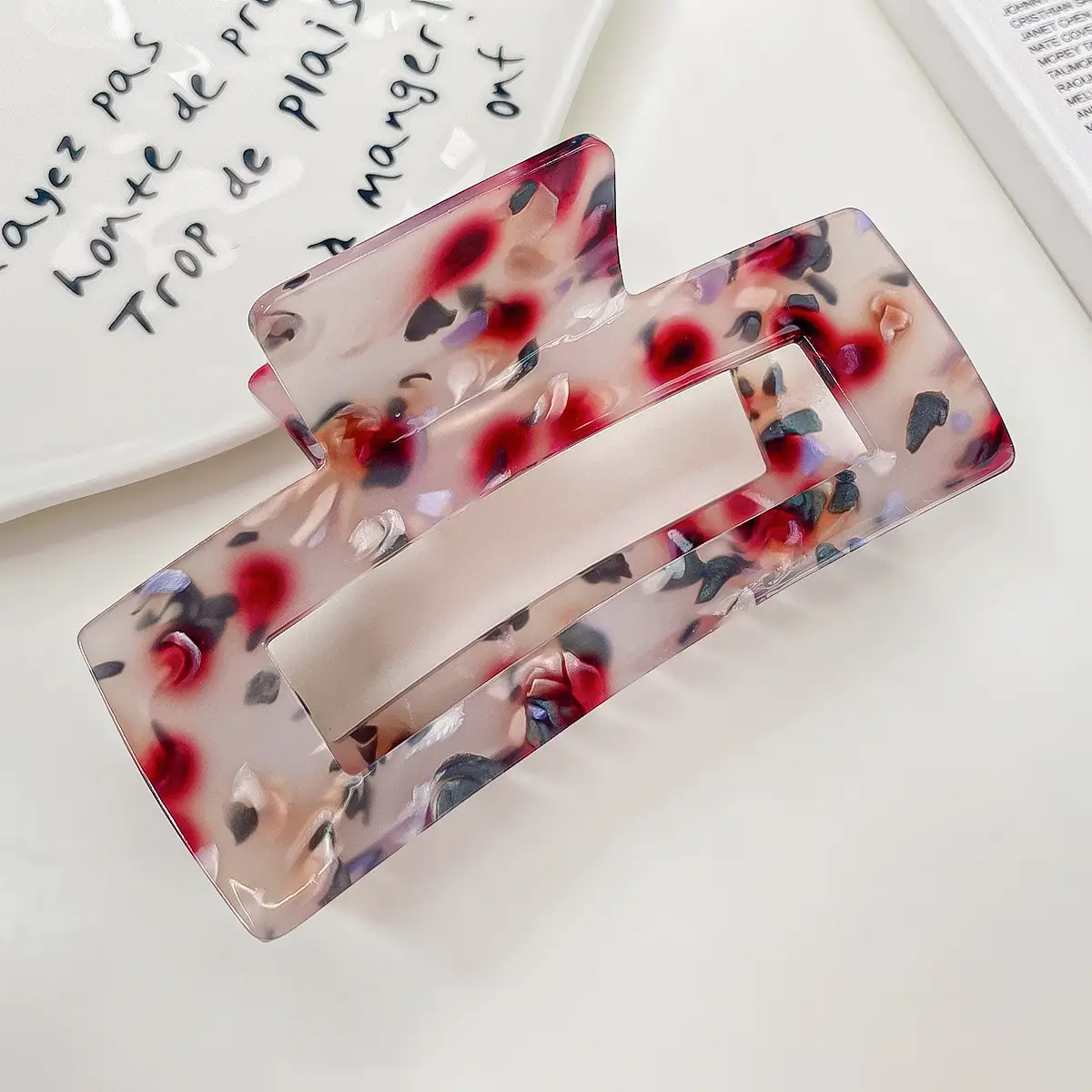 Berphiya Large Acrylic Hair Grab Clip 30g - Image 2