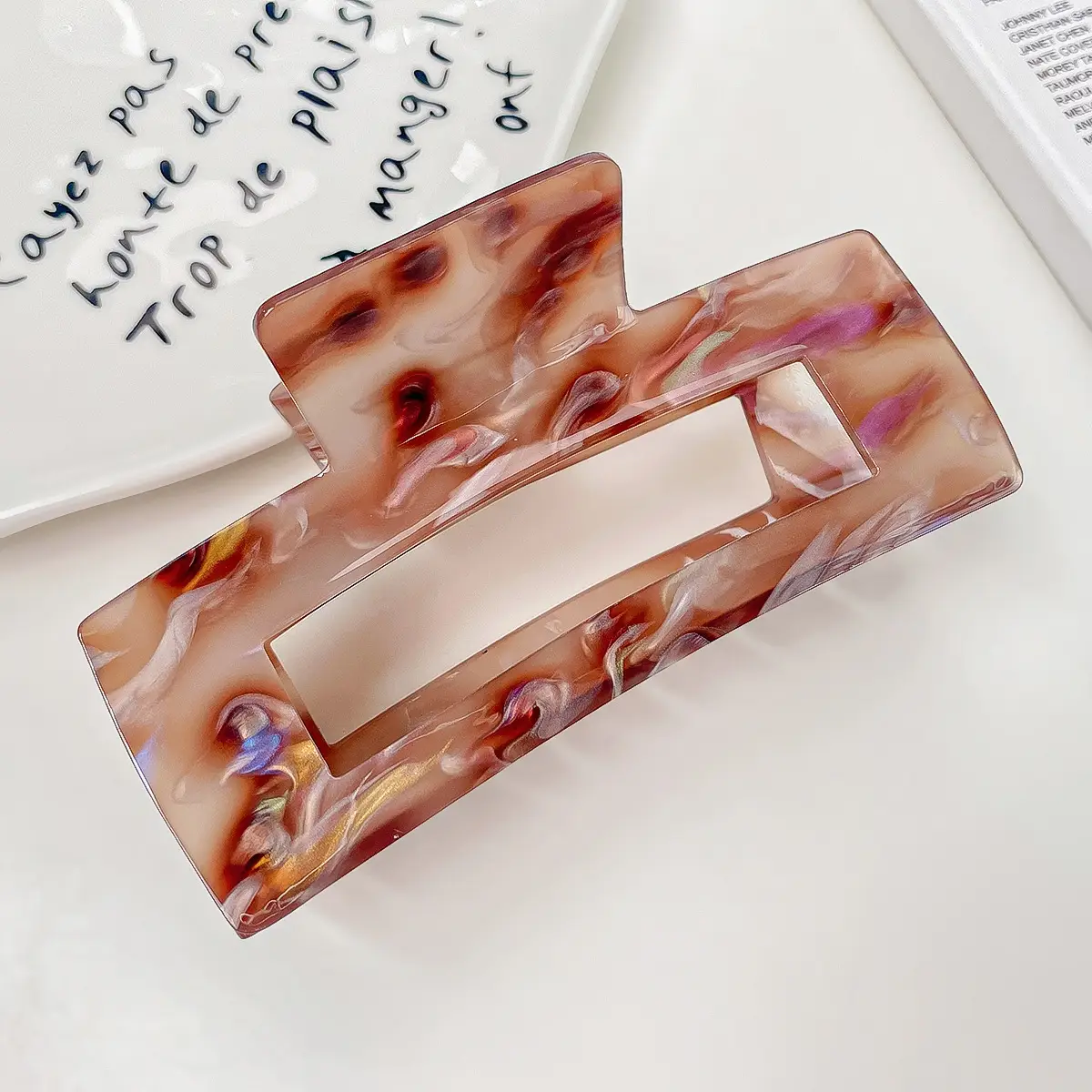 Berphiya Large Acrylic Hair Grab Clip 30g - Image 6