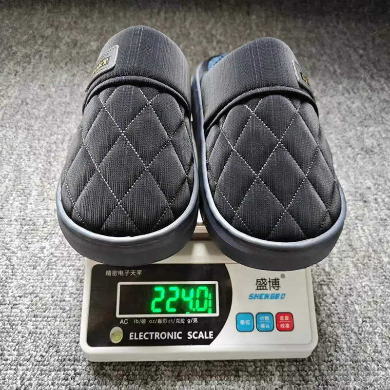 New in stock PU Cotton Slippers Men's plus size Home Indoor Thickened Warm Non-slip Casual All-match Slippers for Men — feature 3